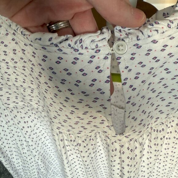 LOFT Outlet Women’s White Long Sleeve Tunic Blouse – Size XL - Picture 3 of 6